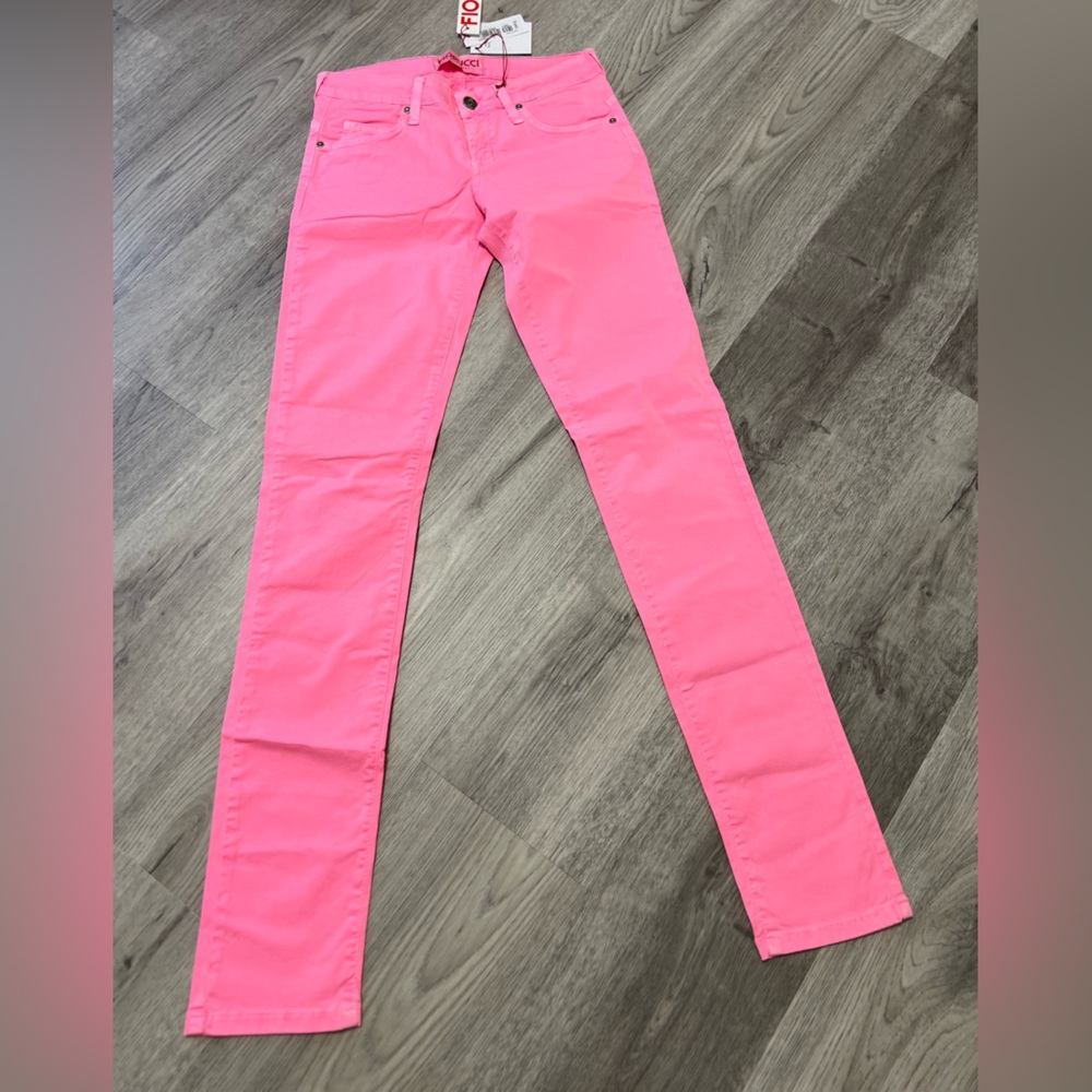 Fiorucci Hot Pink Angel Jeans size 26